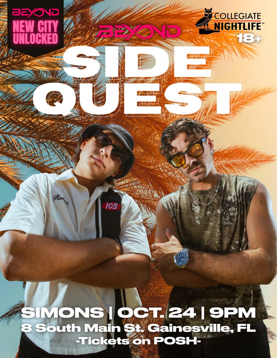 SIDEQUEST @ SIMONS GNV flyer